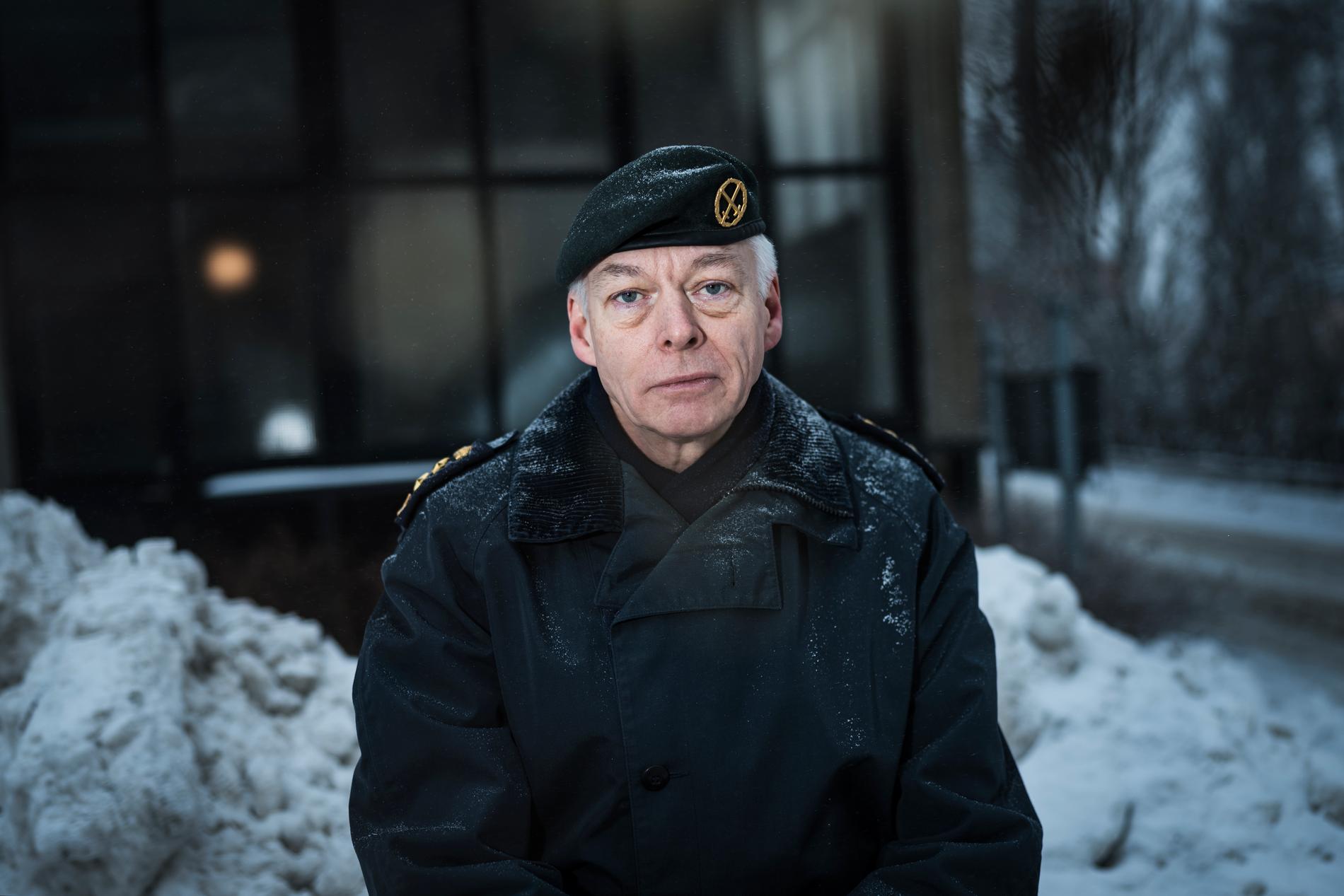 Joakim Paasikivi, överstelöjtnant och lärare i militär strategi vid Försvarshögskolan. Arkivbild.