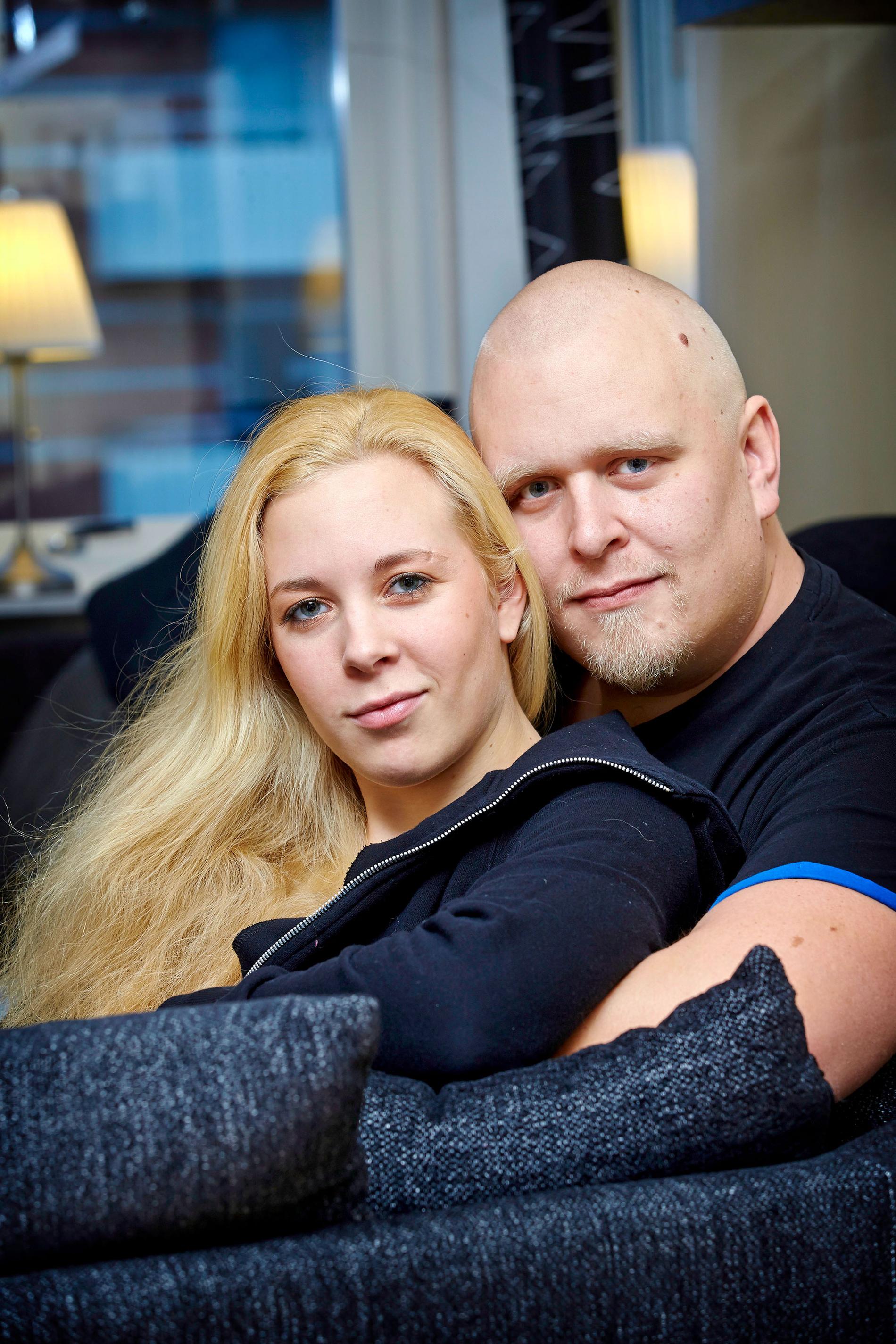 Annie Andersson och Daniel Tengqvist fann varandra på nätet.