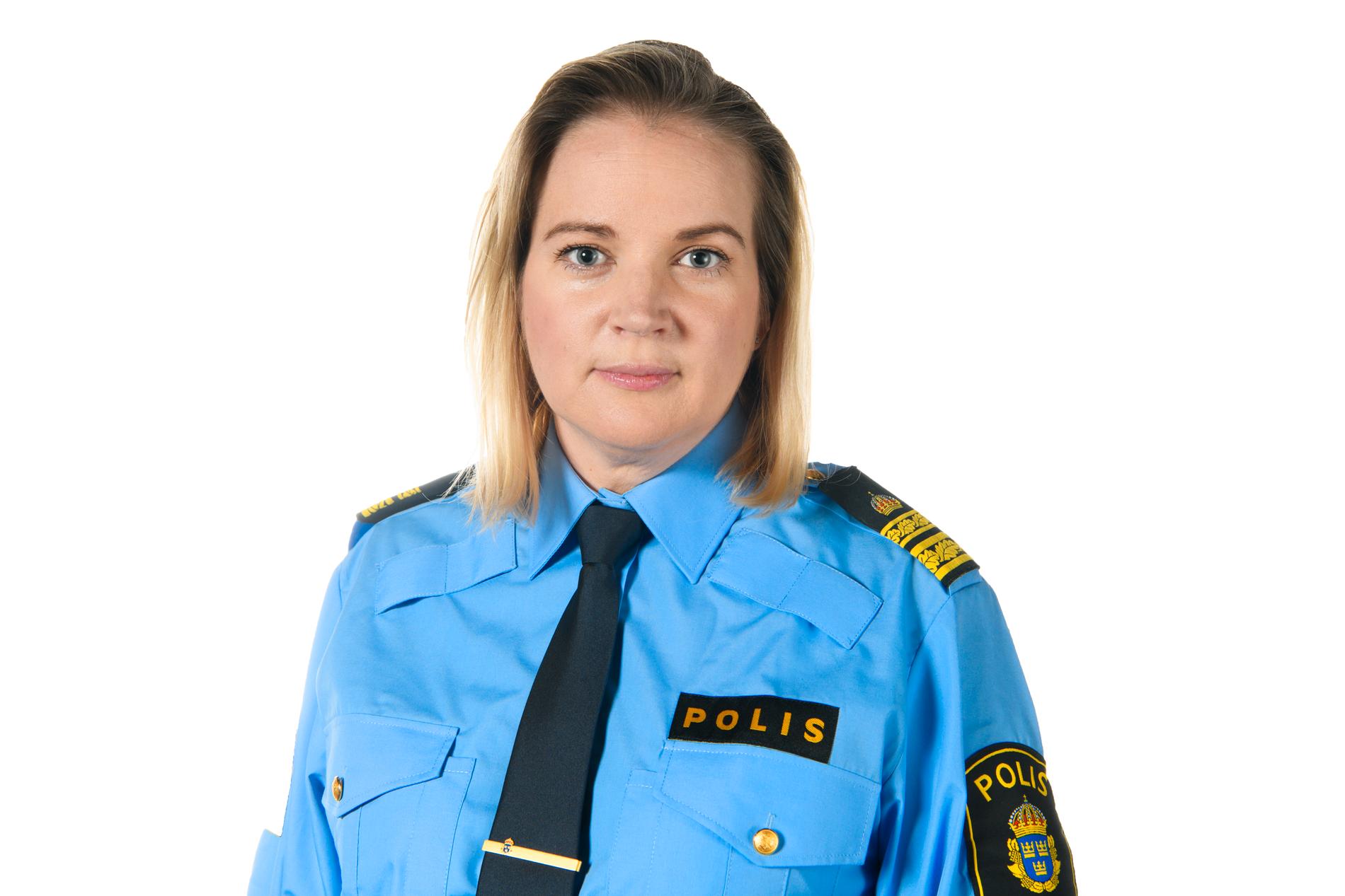 Maria Sundström, deputy commanding officer.