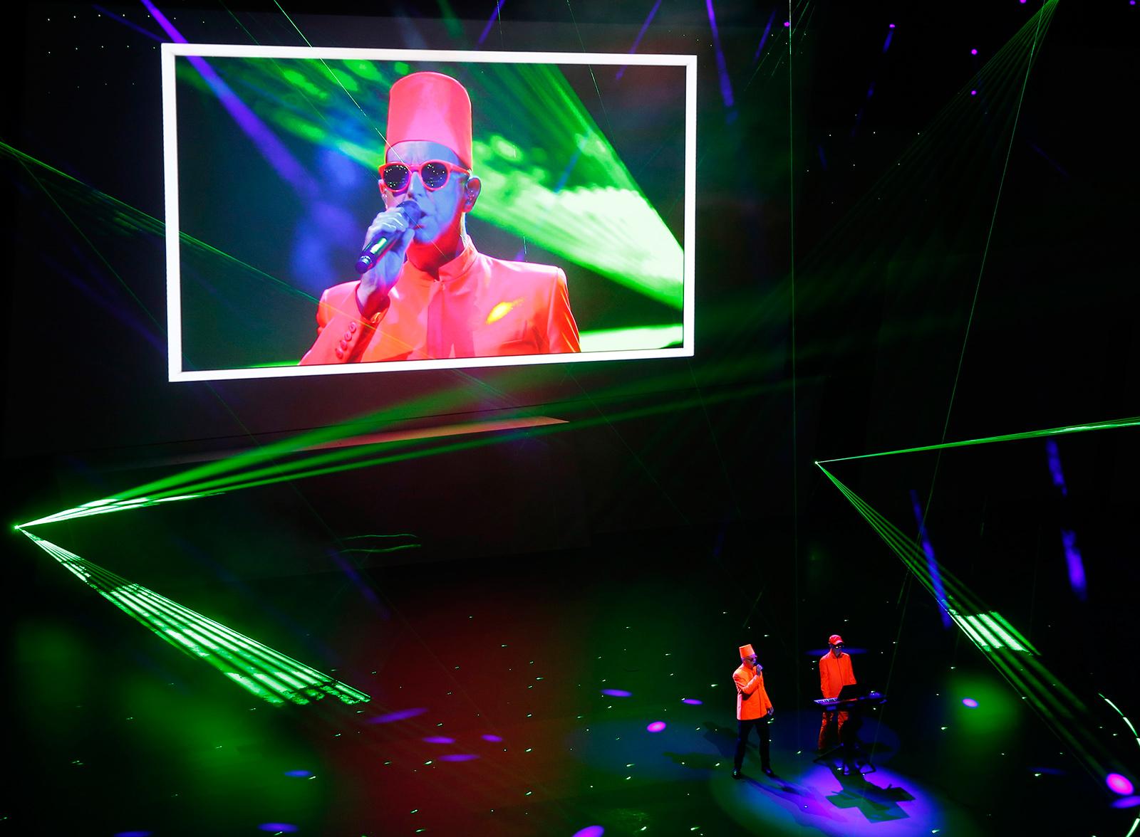Pet Shop Boys spelade på VW:s öppningsshow.