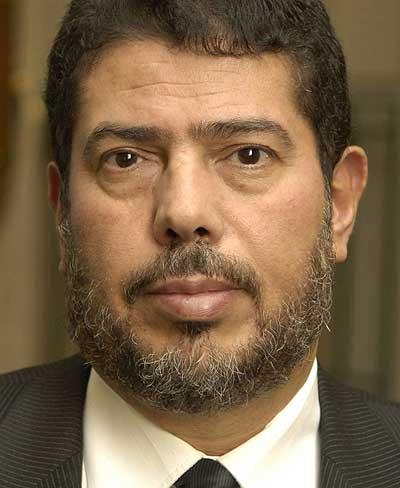 Mahmoud Aldebe, ordförande i Sveriges muslimska förbund.