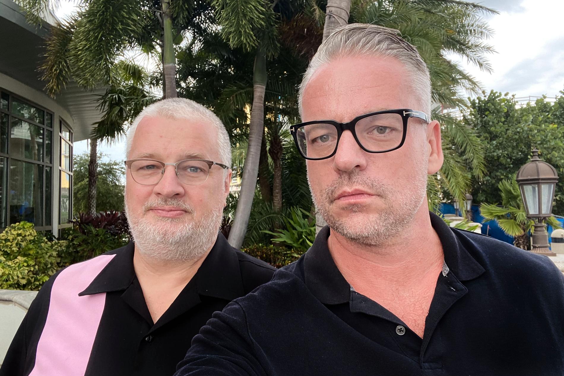 Aftonbladets Per Bjurman och Pontus Höök på plats i Miami, Florida.