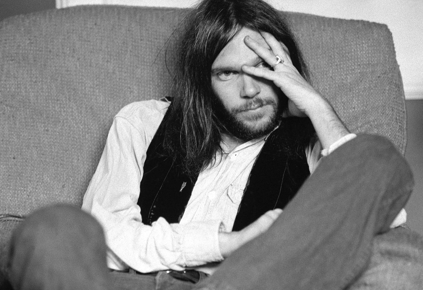 Neil Young på 70-talet.