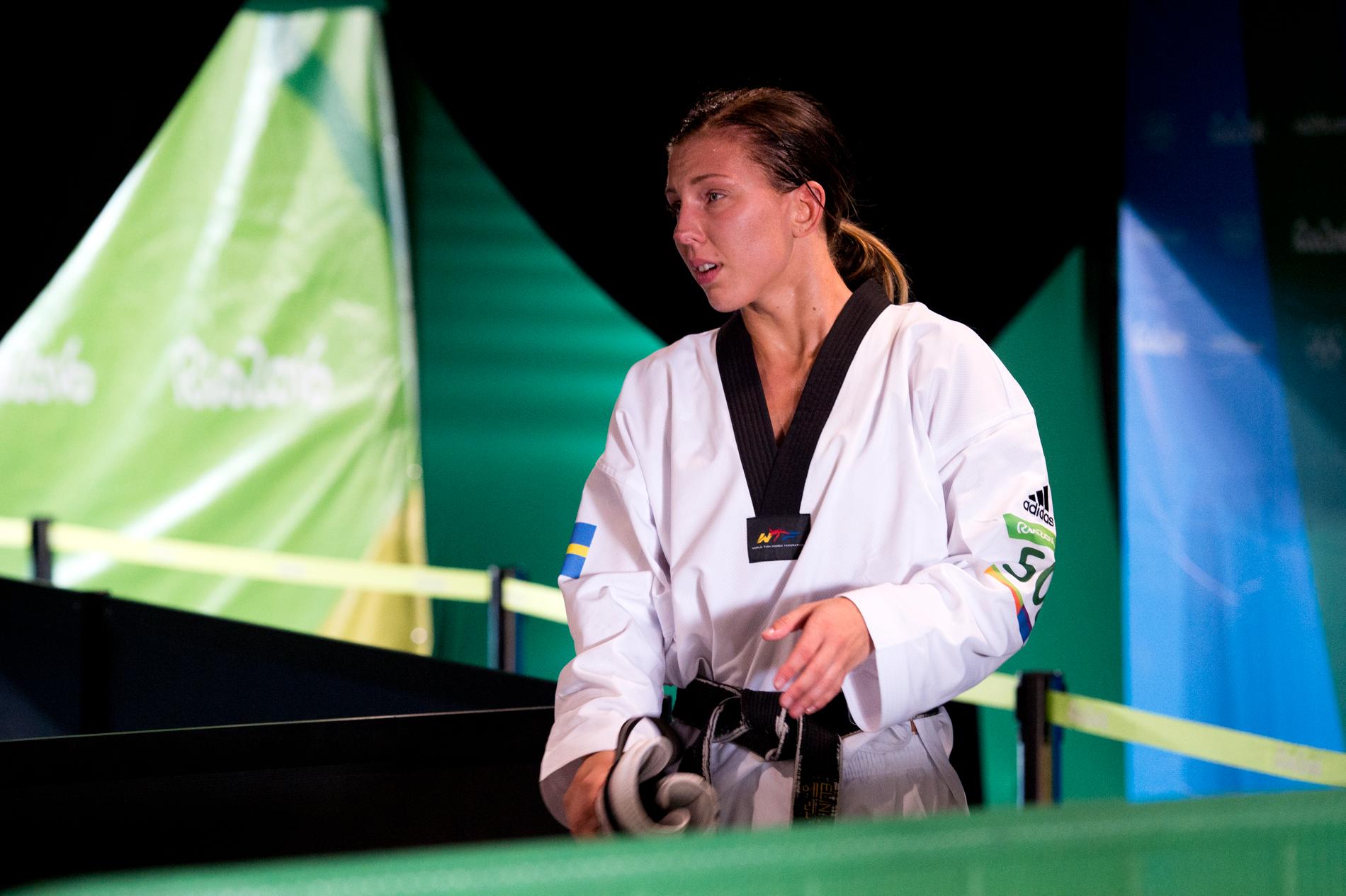 Taekwondostjärnan var rankad som världens nästbäste inför OS i Rio