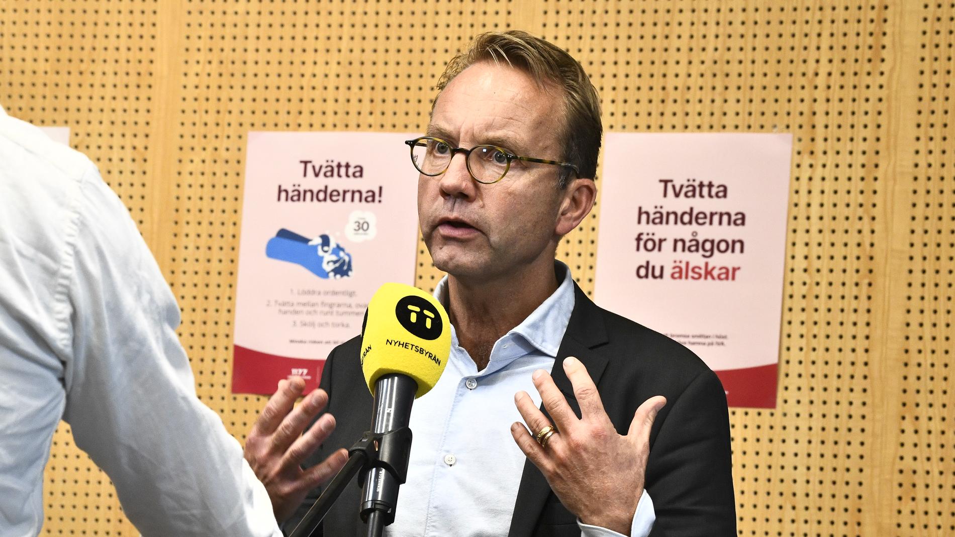 Hälso- och sjukvårdsdirektör Björn Eriksson. Arkivbild.
