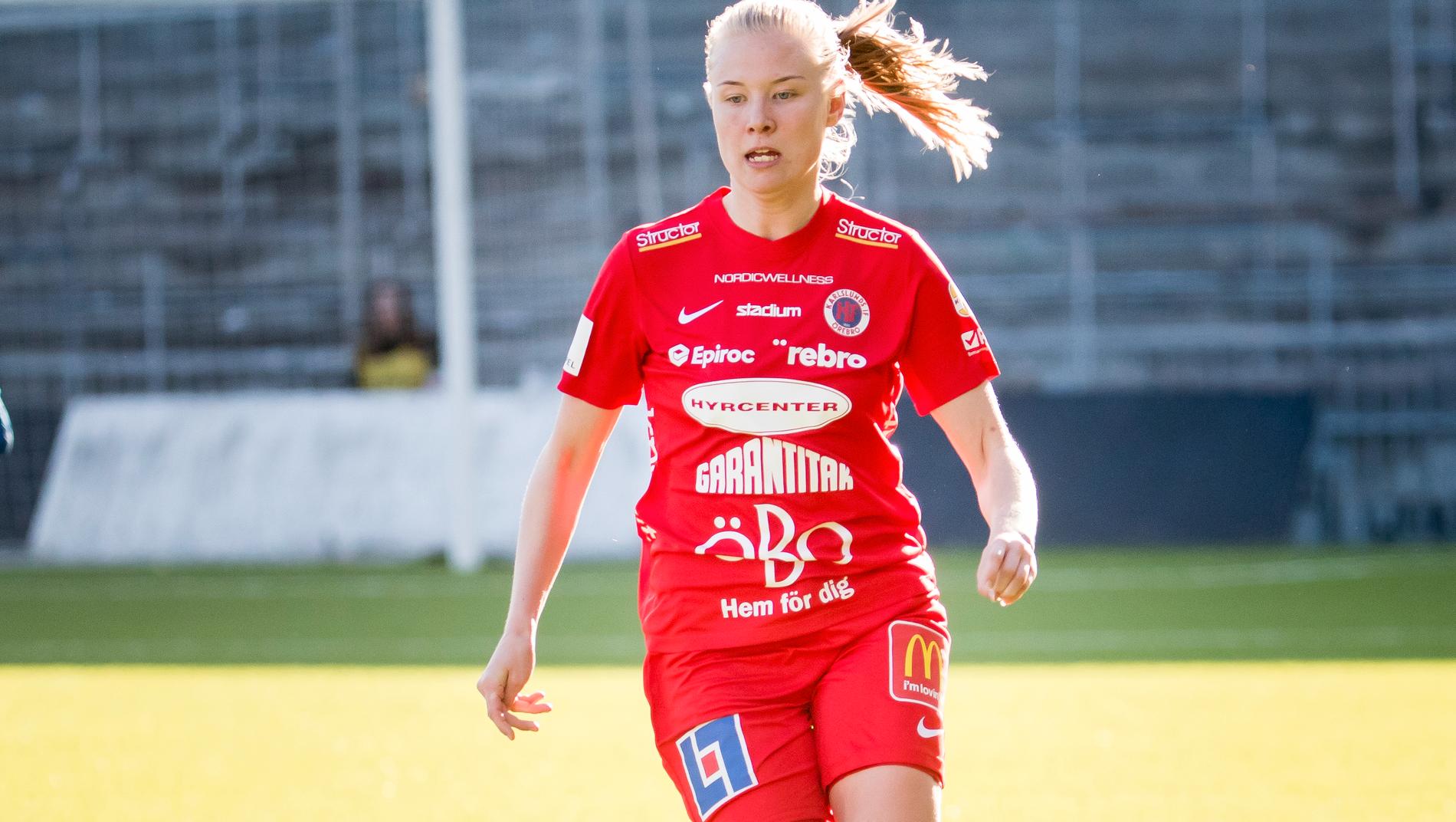 Elin Rombing blev Eskilstunas segerskytt mot Umeå. Arkivbild.