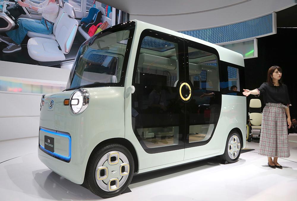 Daihatsu – Pro Cargo är en tänkbar framtidsbil – elektrisk och självkörande.