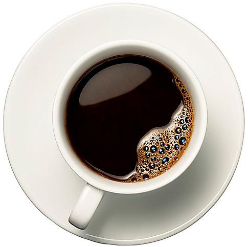 Psst, en kopp kaffe innehåller cirka 100 mg koffein.