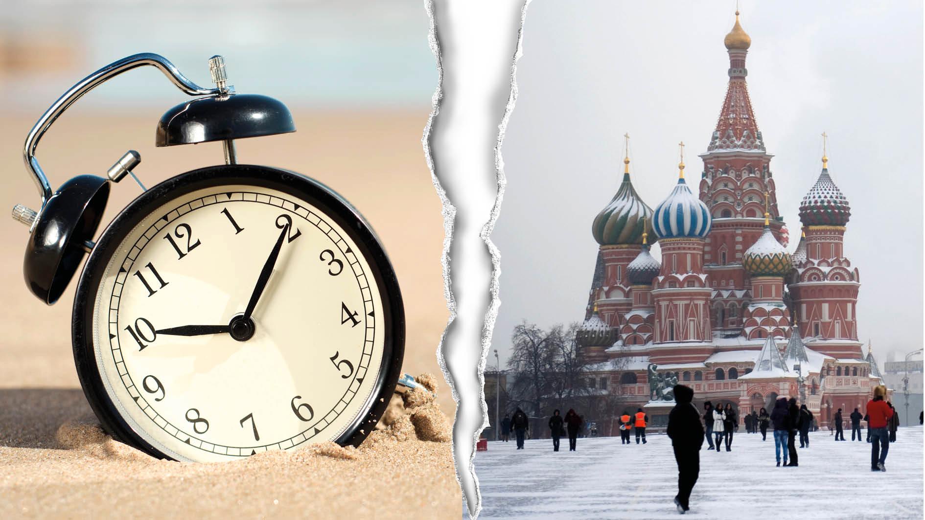 Med ständig sommartid skulle vi ta ett steg närmare österut. Närmare Ryssland tidsmässigt, medan tidsförskjutningen mot Storbritannien och USA ökar. Det är ett skäl till att skrota förslaget om ”ständig sommartid”, skriver gruppen Normaltid alltid.