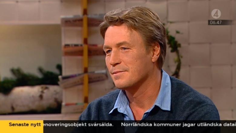 Thomas Bodström i Nyhetsmorgon i TV4 i morse.