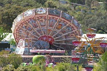 Olyckan inträffade på nöjesparken i Guillena, i södra Spanien.