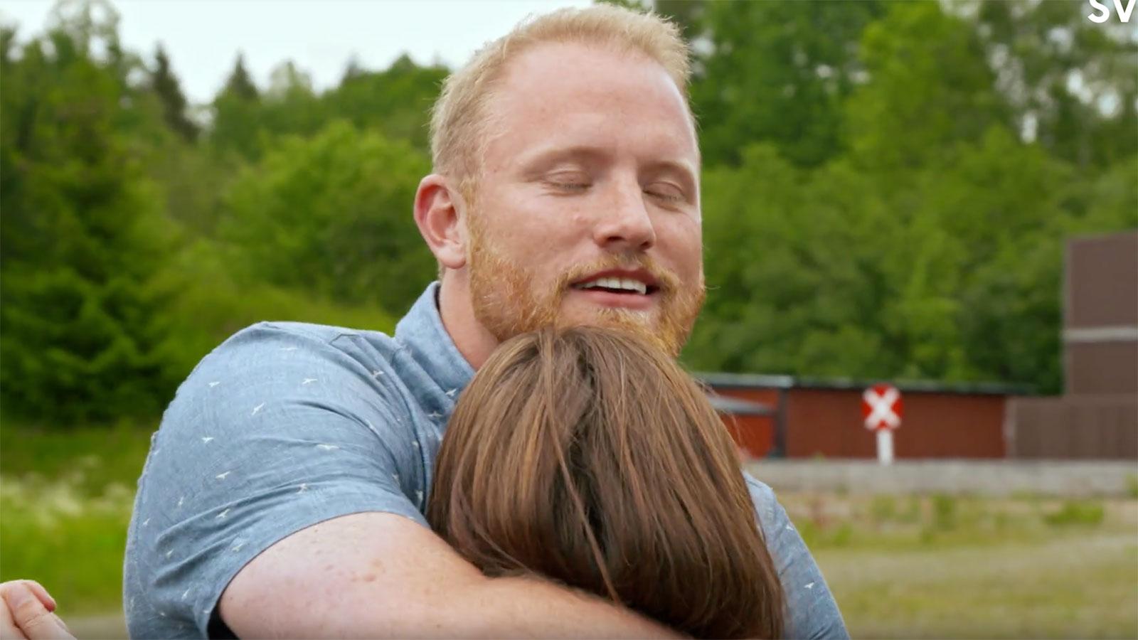 Christopher Tholstrom kramar om Melissa Walls i ”Allt för Sverige”.