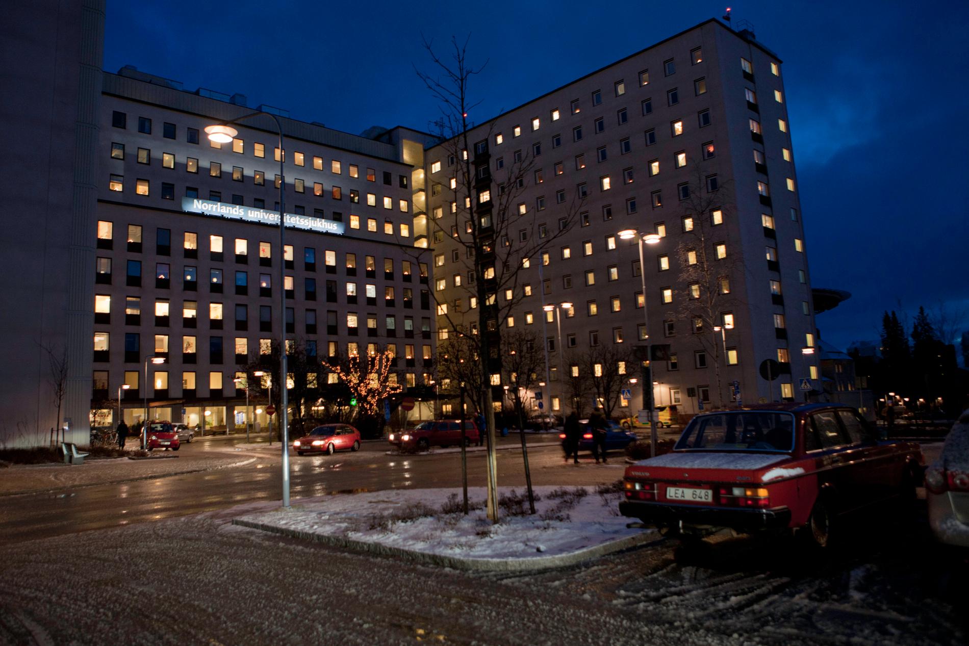 Norrlands universitetssjukhus i Umeå. Arkivbild.