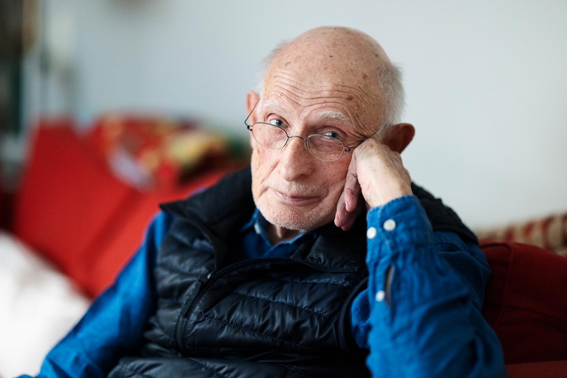 PC Jersild fyller 89 i mars och säger sig må ”oförskämt bra”. ”Jag har lite högt blodtryck, det är det enda.”