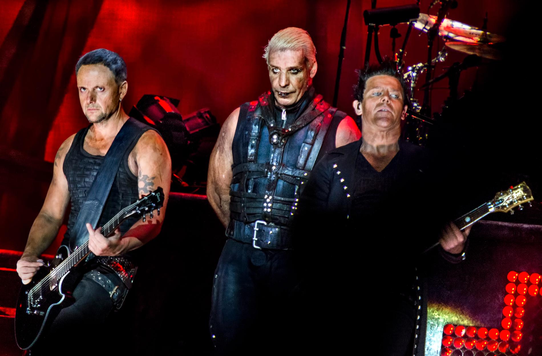 Rammstein ställer in turnén i sommar. Arkivbild.