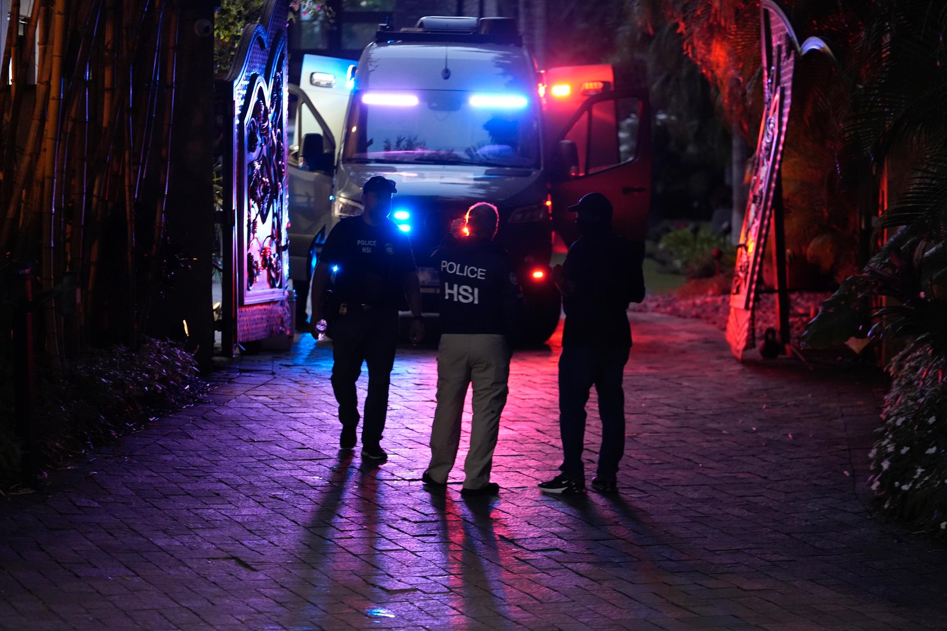 Federal polis slog till mot Sean ”Diddy” Combs hem i Florida.