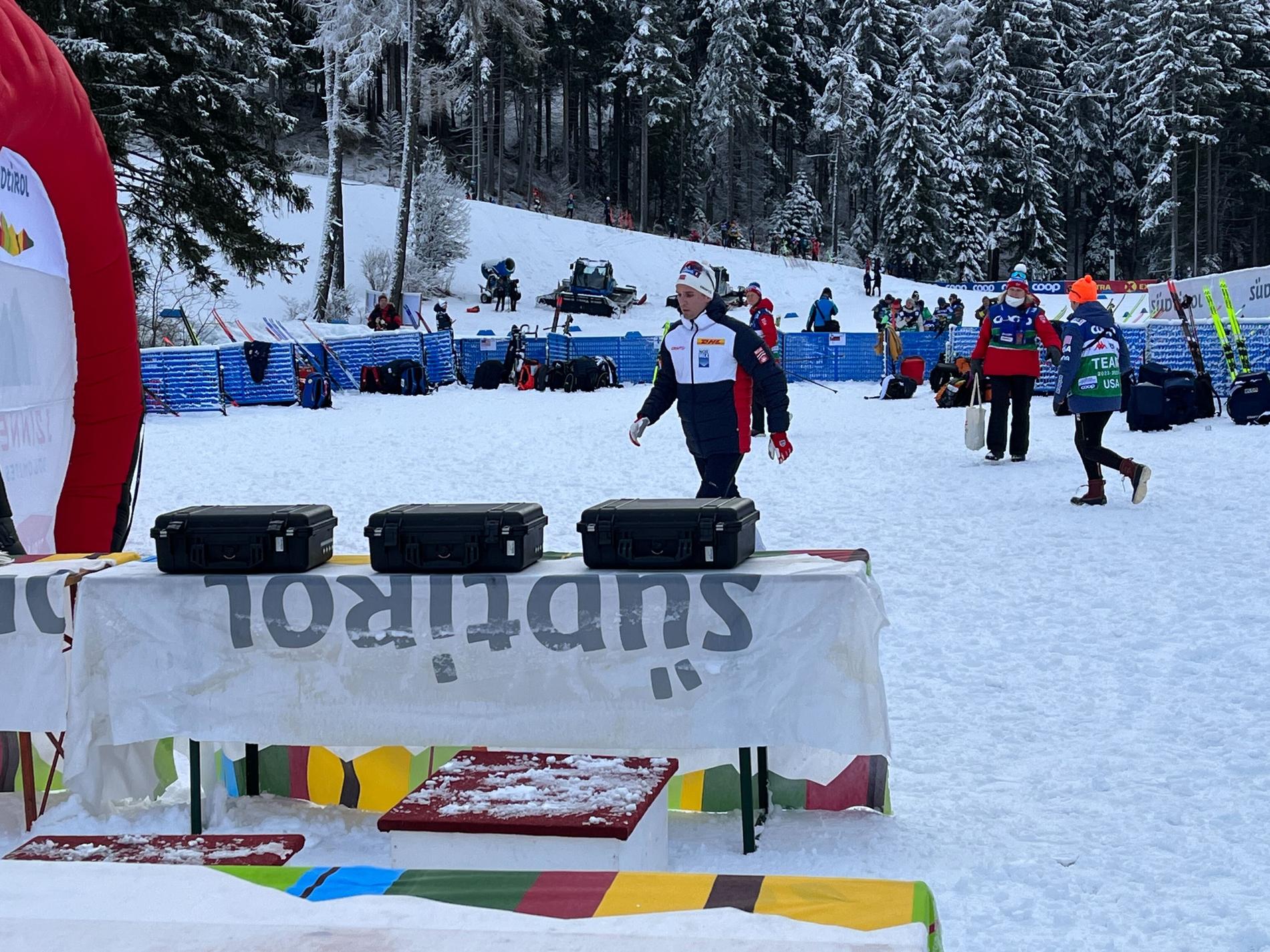 Didrik Tönseth bryter Tour de Ski. 