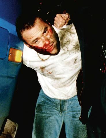 GREPS PÅ FLYKT Guillermo Marques Jara greps nära Drottningholms slott den 7 december 1994.