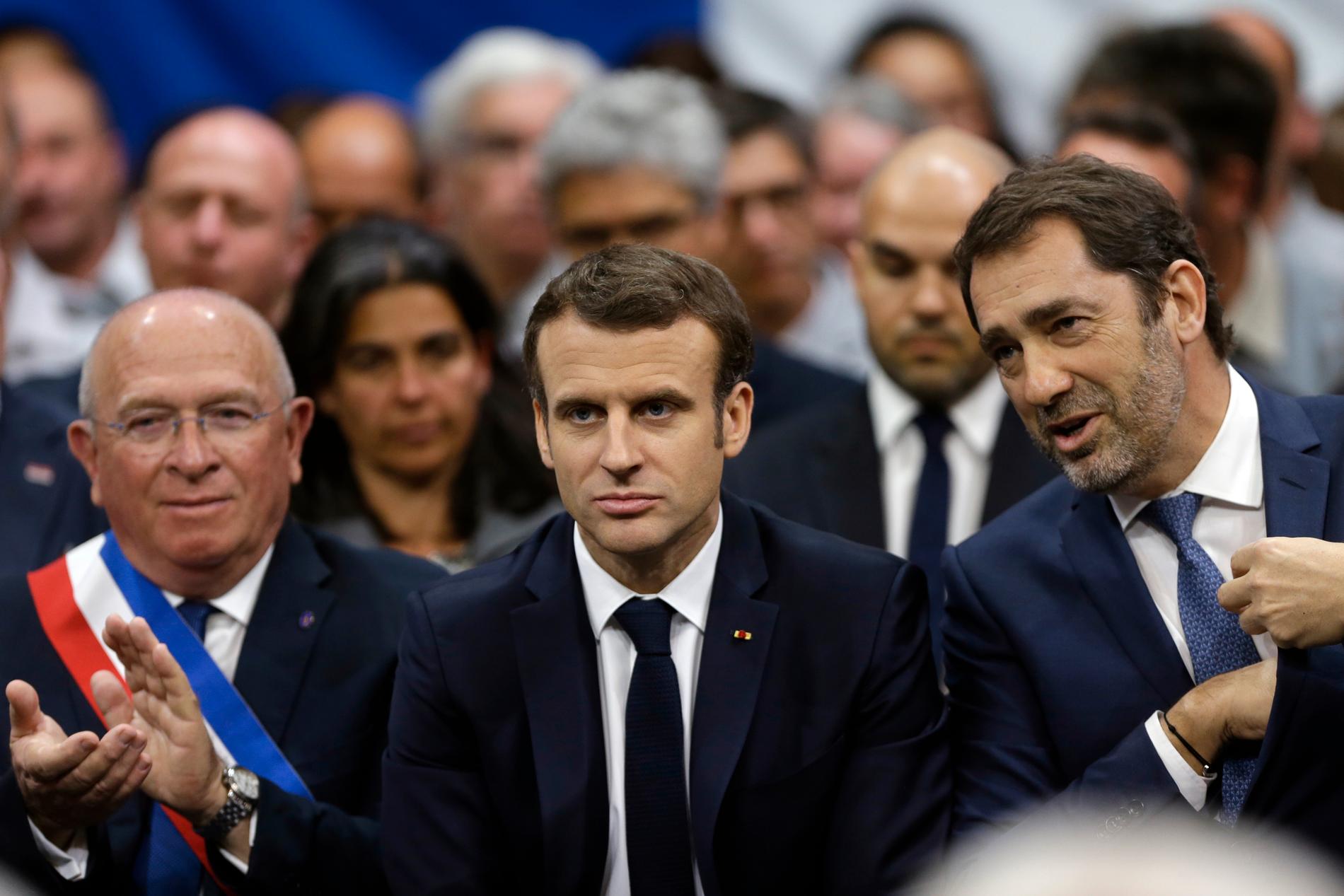 Frankrikes president Emmanuel Macrons parti La république en marche kommer att bli en maktfaktor i EU-parlamentet, tror statsvetaren Sofie Blombäck. Arkivbild.