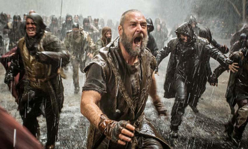 Russell Crowe spelar huvudrollen i Darren Aronofskys ”Noah”, årets första storfilm som bygger på Gamla testamentet.