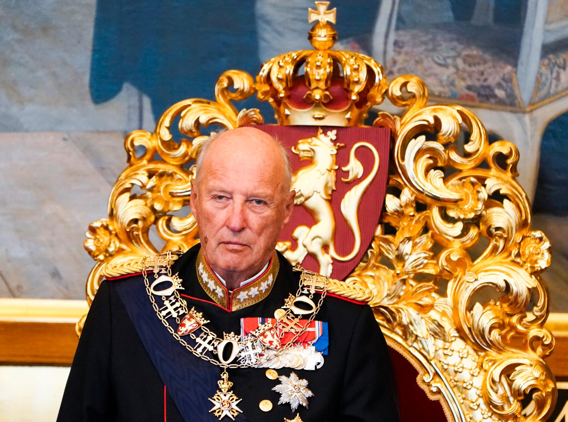 Norges kung Harald V