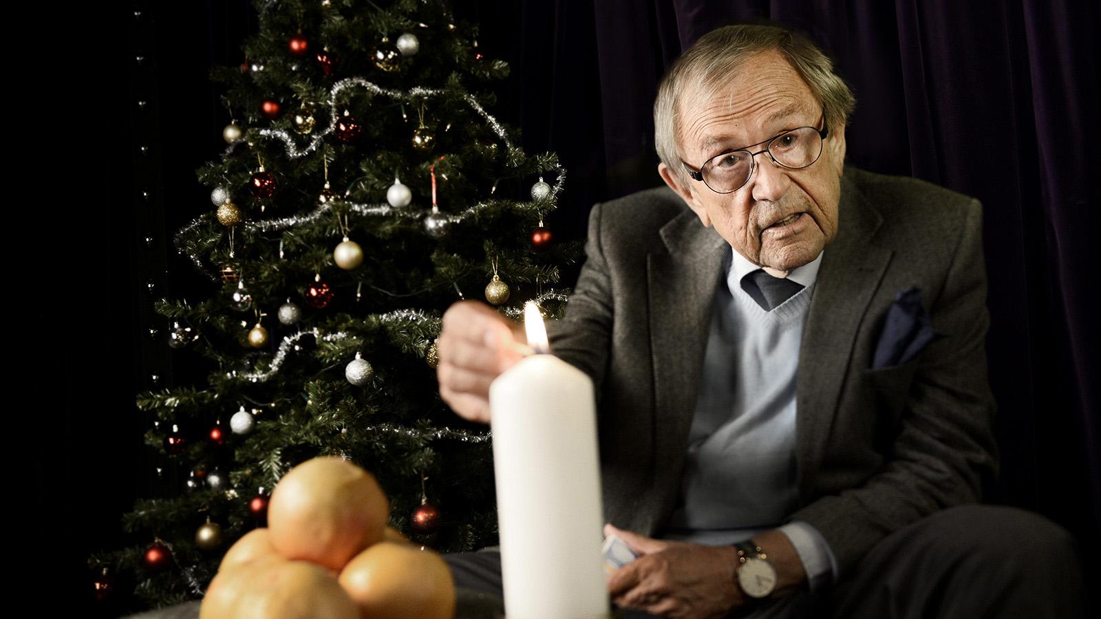 Mångårige julvärden Arne Weise blev 89 år.