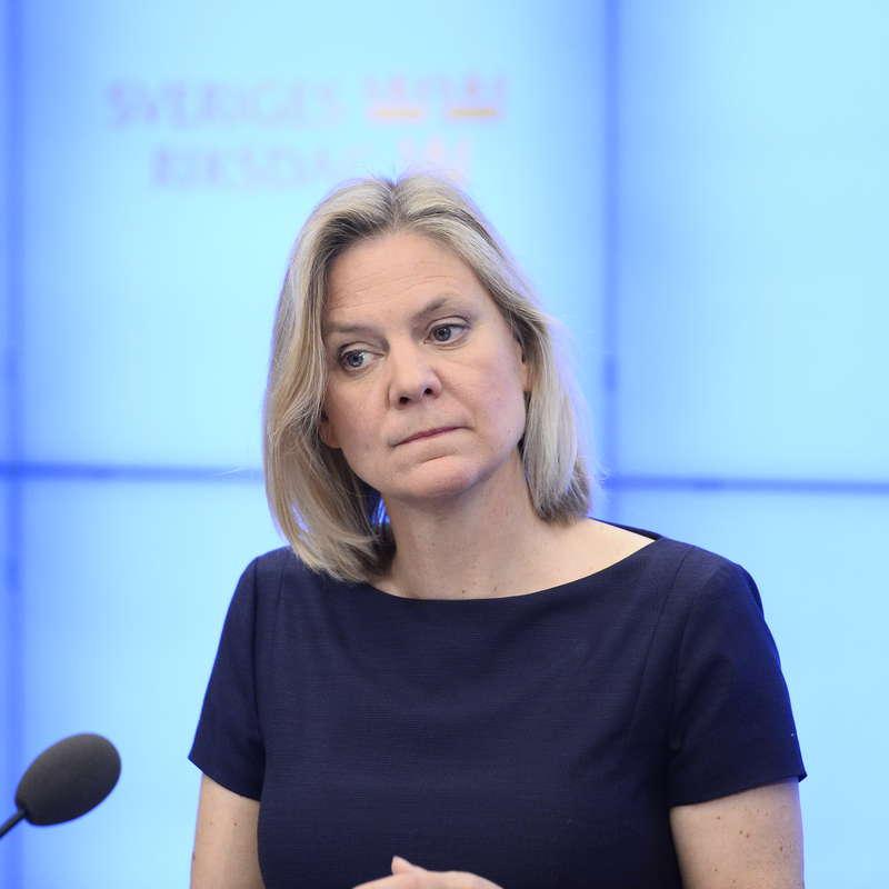 Finansministern Magdalena Andersson (S). Betyg: 2,5 (Oförändrat)