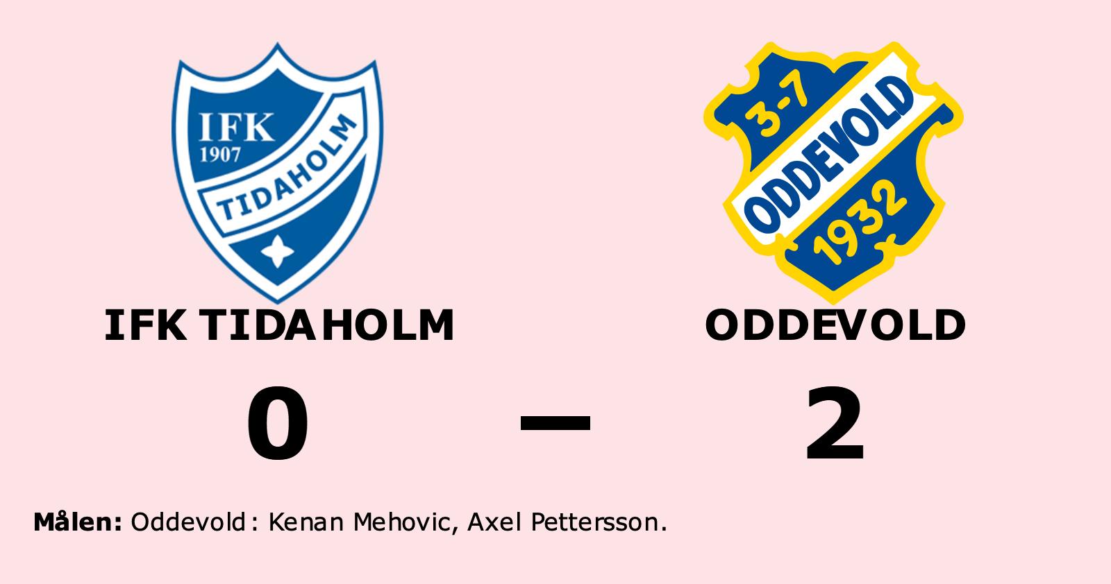 IFK Tidaholm föll mot Oddevold på hemmaplan