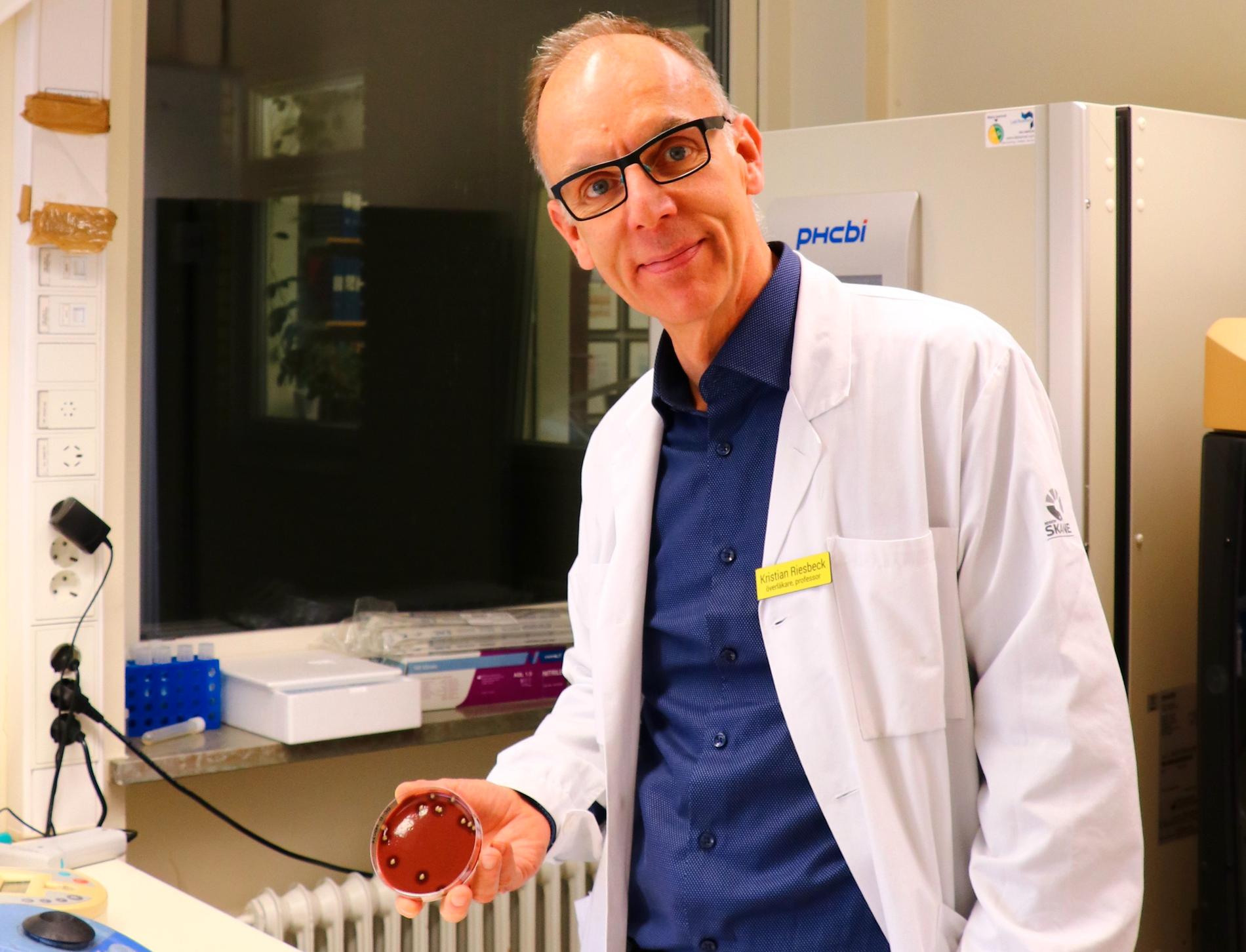 Kristian Riesbeck, professor i klinisk bakteriologi vid Lunds universitet.