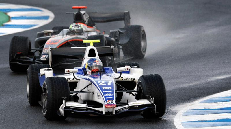 Sebastian Loeb – på bilden – hade ingen chans mot Marcus Ericsson. Svensken var snabbast på gårdagens GP2-tester i spanska Jerez.