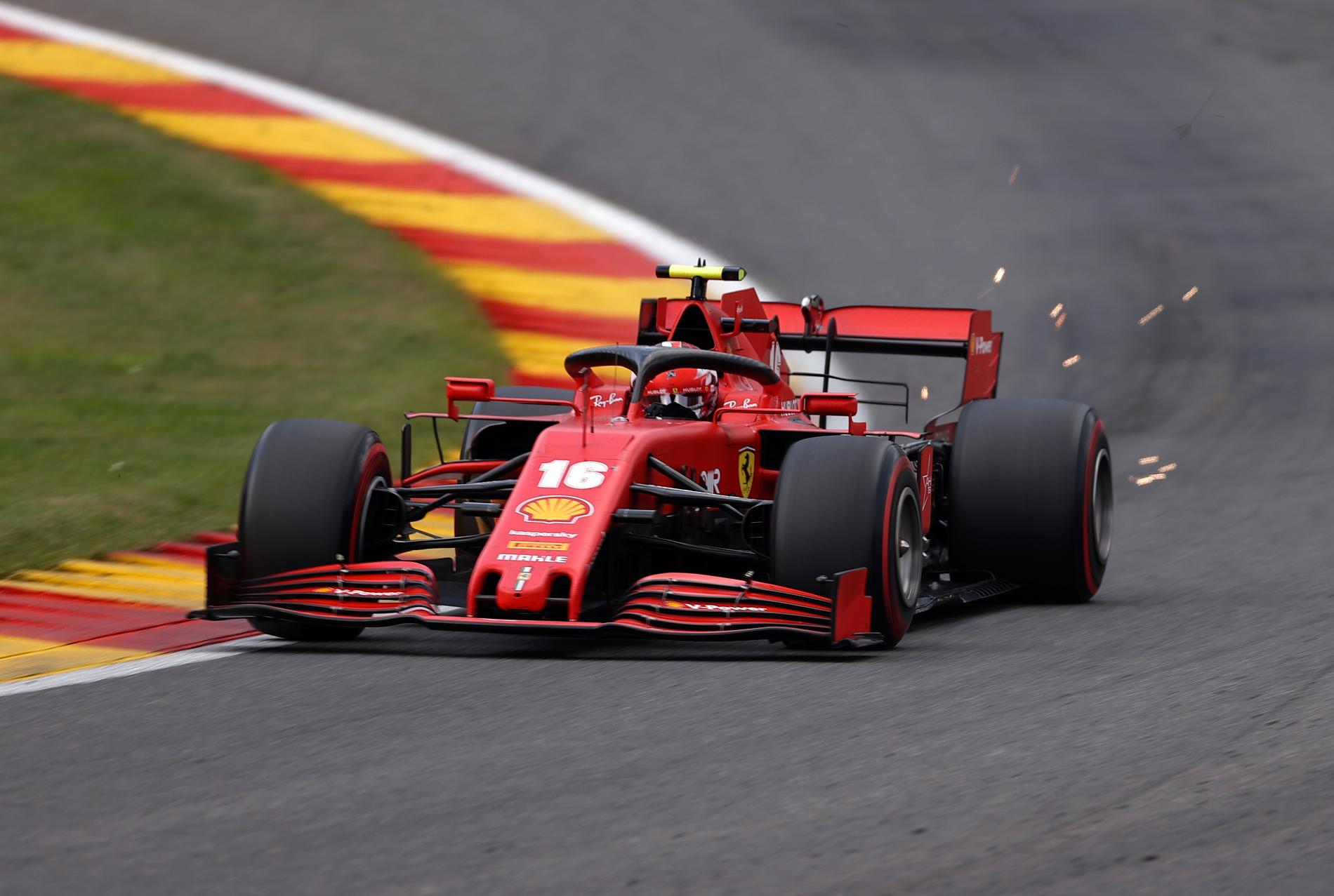 Charles Leclerc och Ferrari hade en ny tung tävling.