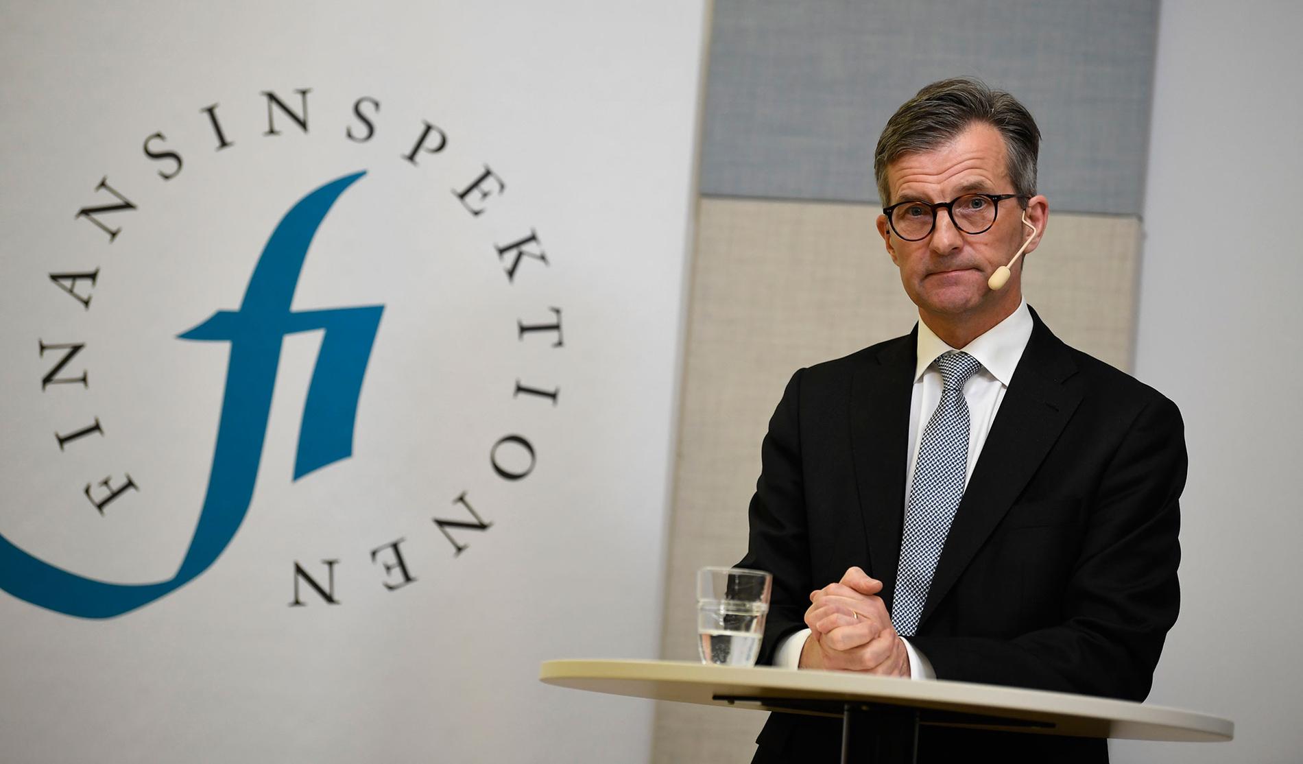 Finansinspektionens generaldirektör Erik Thedéen.