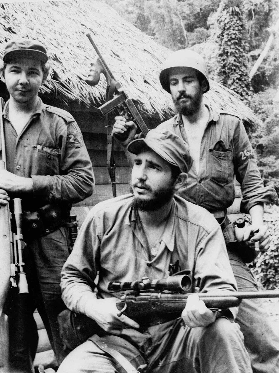Fidel Castro tog makten 1959 efter ett treårigt gerillakrig.