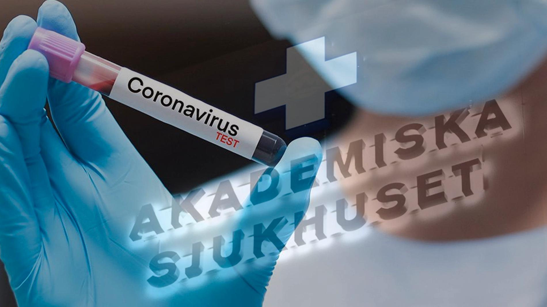 Akademiska sjukhuset kan nu själva analysera prover på misstänkta coronasmittade.