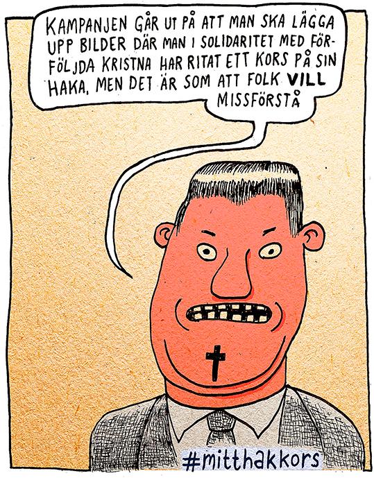 Pontus Lundkvists satirbild som publicerades den 29 augusti.