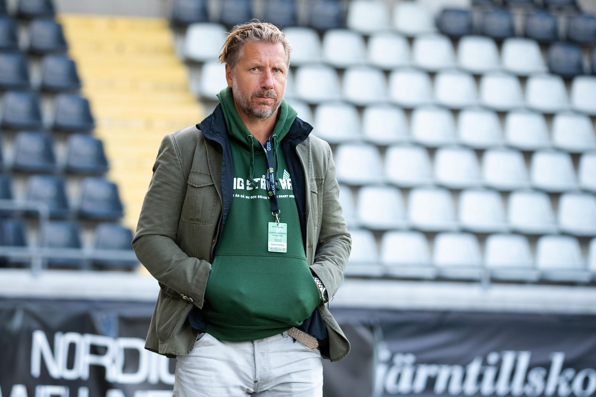 Jesper Jansson, sportchef Hammarby. 