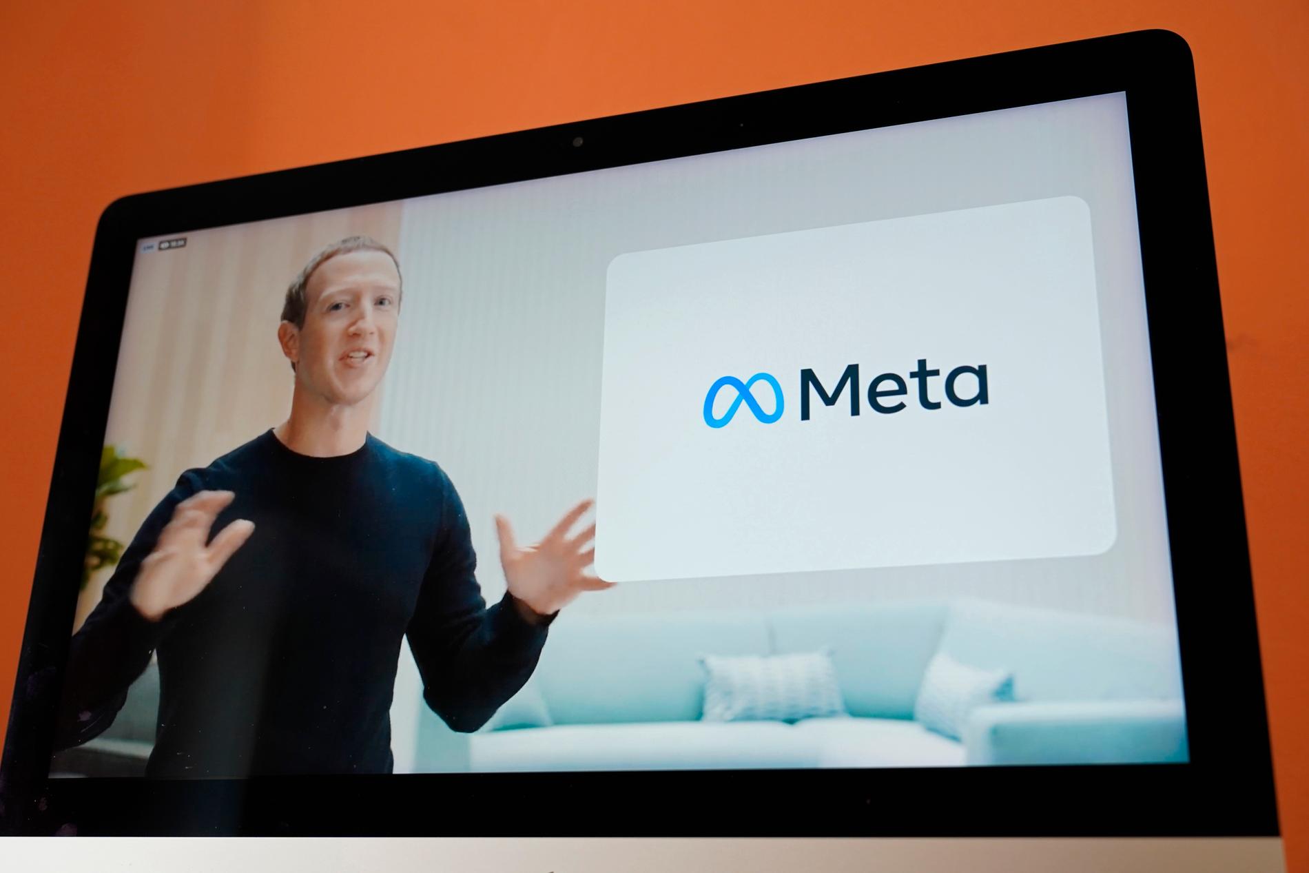 Facebook Inc blir Meta.