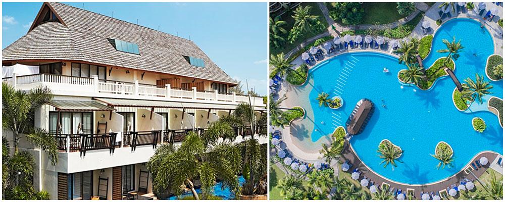 Chada Beach Resort & Spa ligger nära Klong Dao-stranden. Och på Marriott Merlin Beach finns ett stort poolområde och spa. 