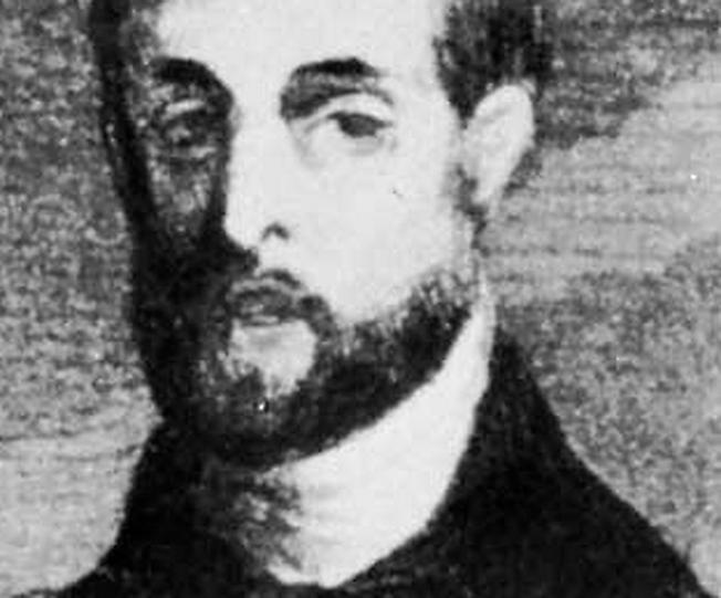 Pétrus Borel (1809–1859), gravyr.