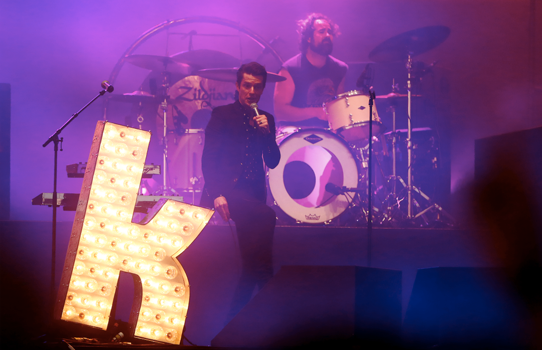 På grund av fotoförbud kan Aftonbladet inte publicera någon ny bild från konserten. Bilden ovan är i stället hämtad från The Killers framträdande på Bråvallafestivalen i Norrköping i juli förra året. 