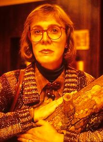 Catherine Coulson som den mystiska ”Log Lady”.