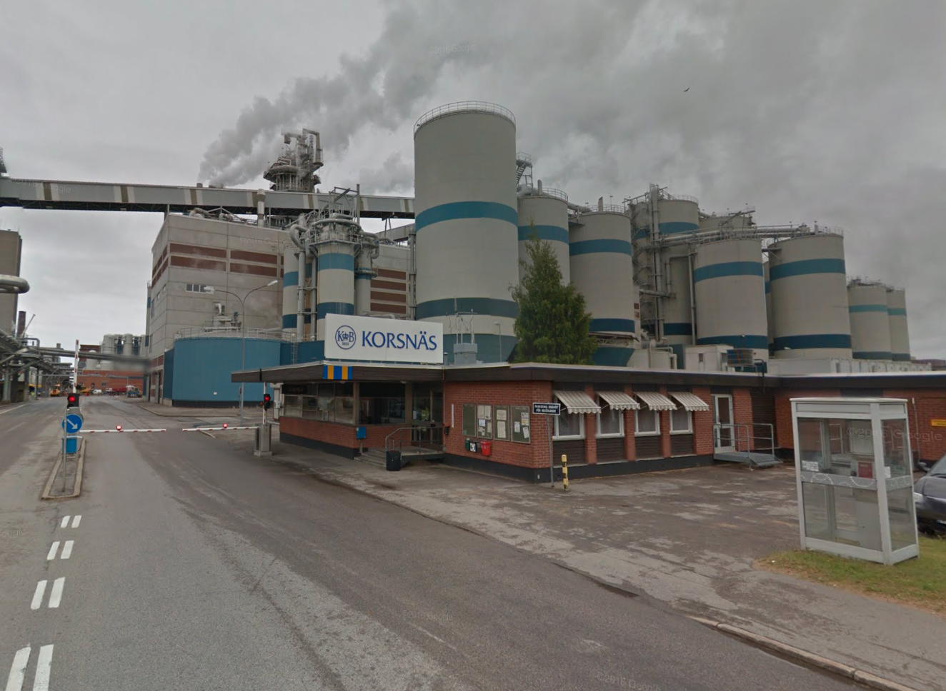Billerud Korsnäs fabrik i Gävle.