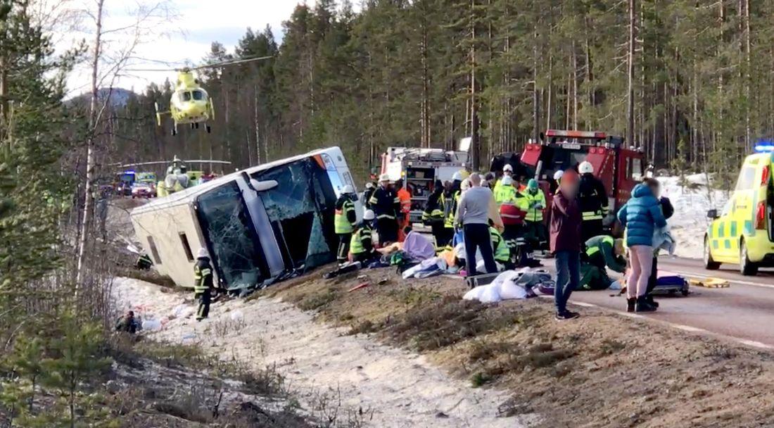 I början av april dog tre ungdomar efter att en av Bergkvarabuss bussar kört av vägen i Härjedalen. Chauffören misstänks för brott.