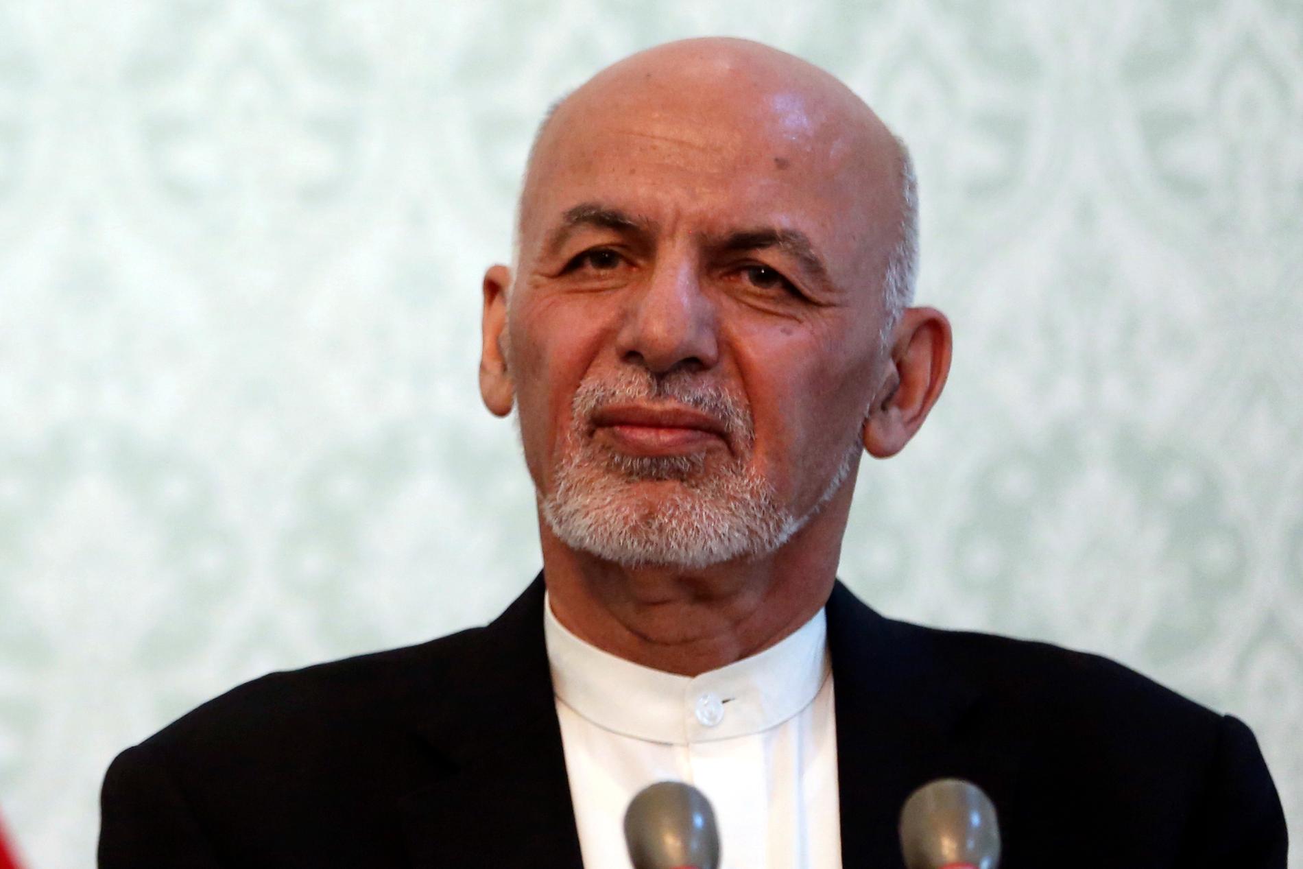 Ashraf Ghani är Afghanistans president. Arkivbild.