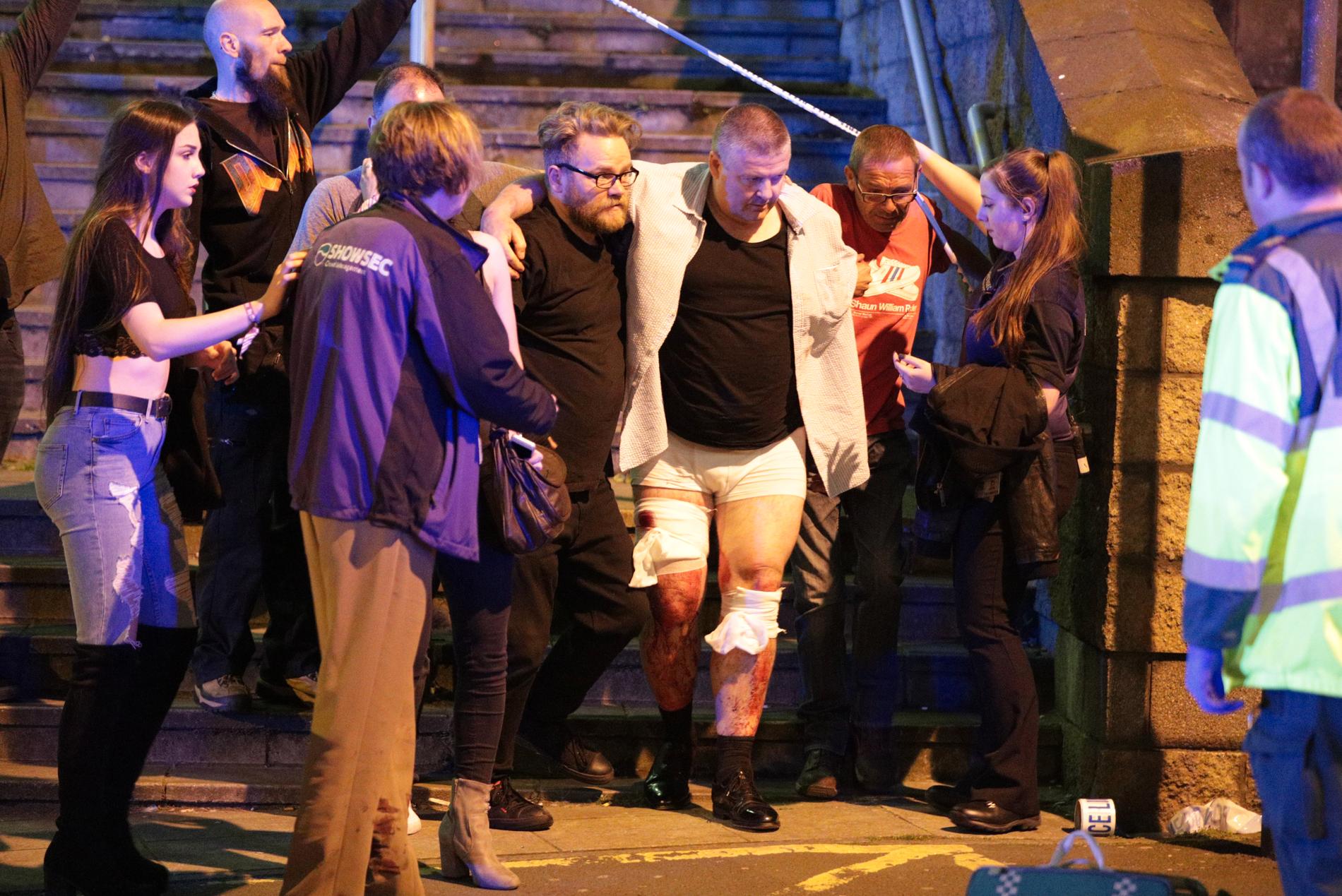Explosionen inträffade under stjärnan Ariana Grandes konsert i Manchester.