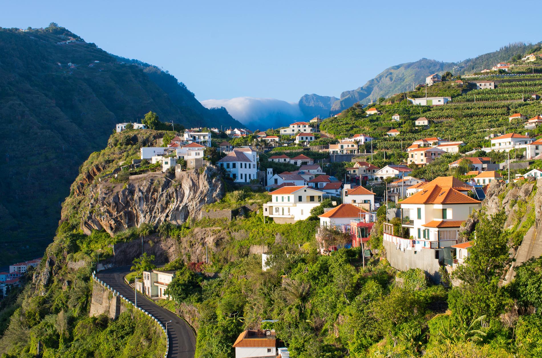 På Madeira finns goda möjligheter till vandring. 