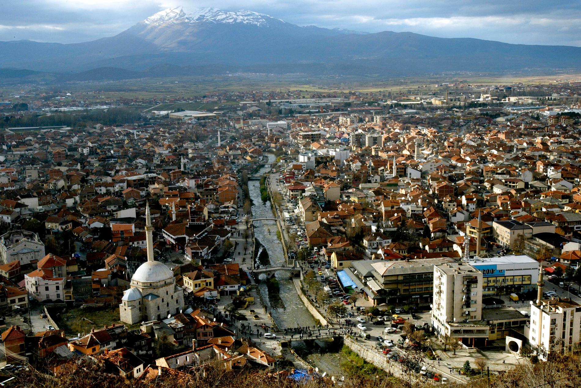 Prizren i Kosovo. 