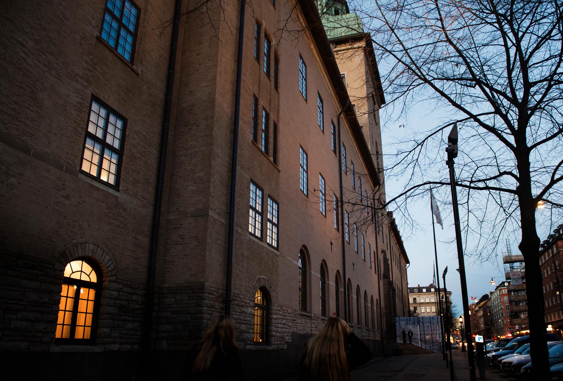 Stockholms tingsrätt häktade den misstänkte