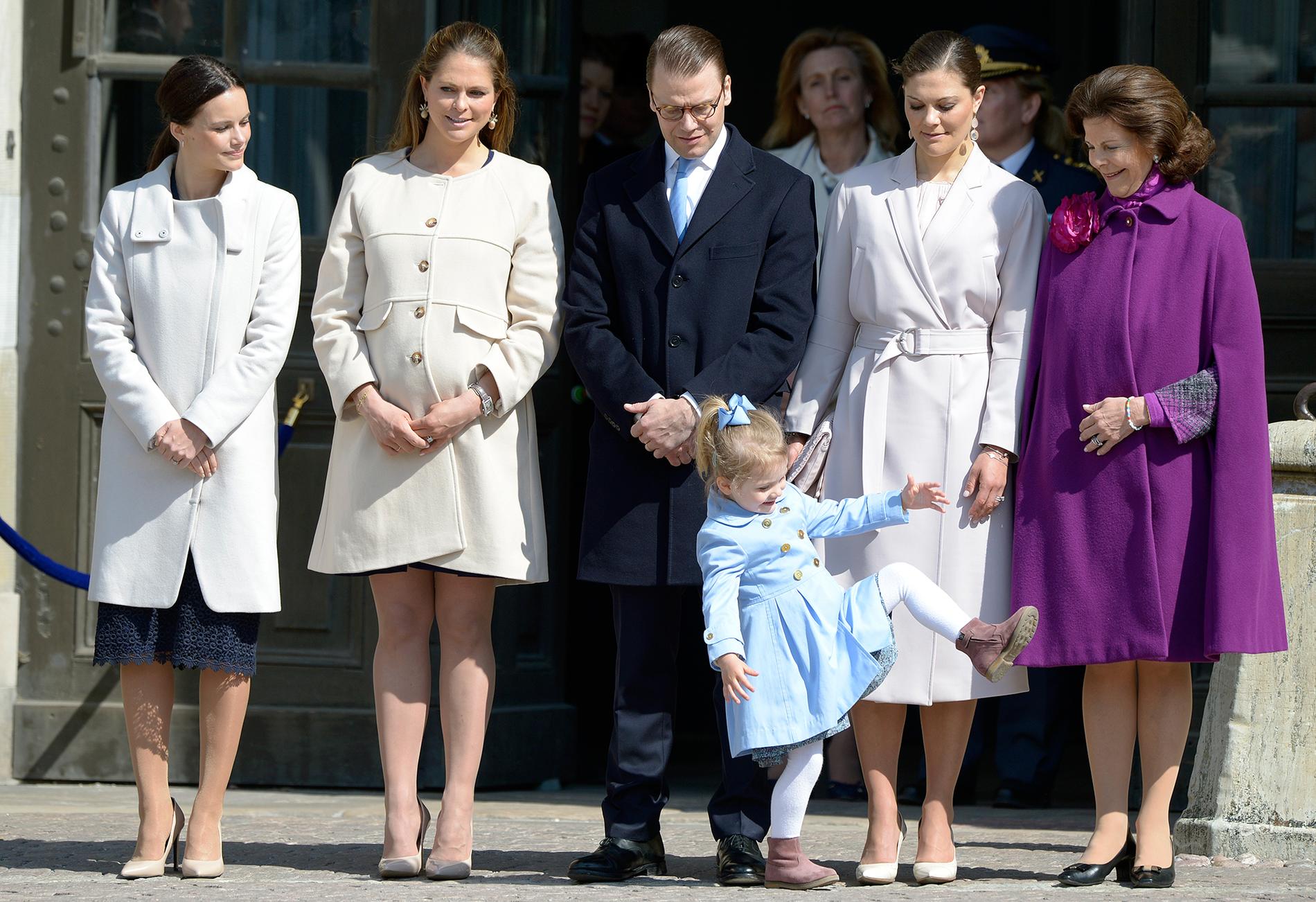 Spexar på kung Carl XVI Gustafs 69-årsdag 30 april 2015.