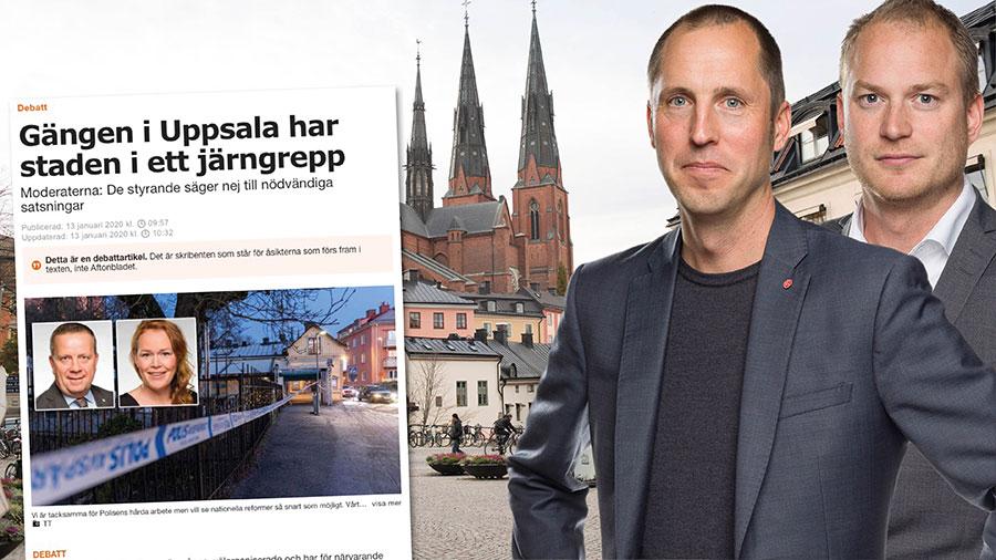 Moderaterna lokalt i Uppsala talar om att det ”inte spelar någon roll om vi har en bra skola” för att knäcka kriminaliteten. Det är både kortsiktigt och felaktigt tänkt, skriver Erik Pelling och Gustaf Lantz.